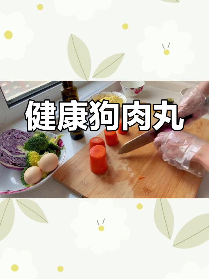 狗狗健康丸子制作方法