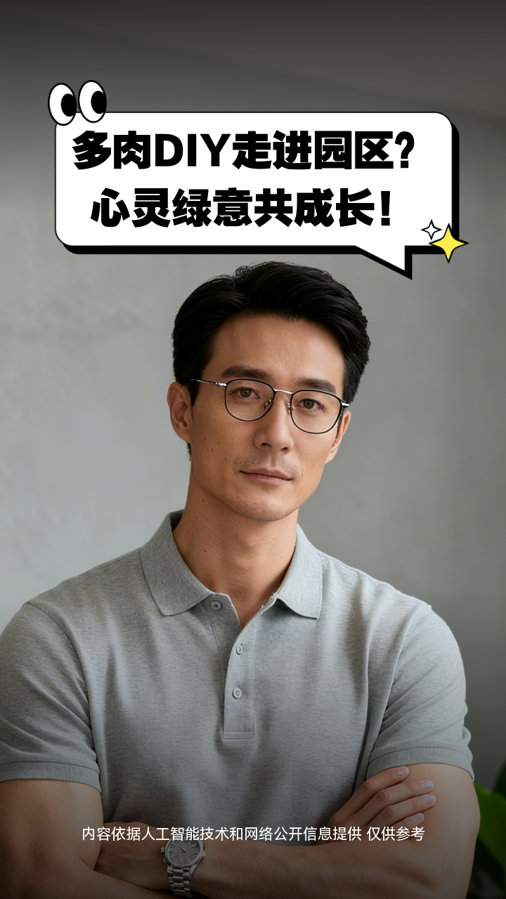 多肉DIY走进园区?心灵绿意共成长!