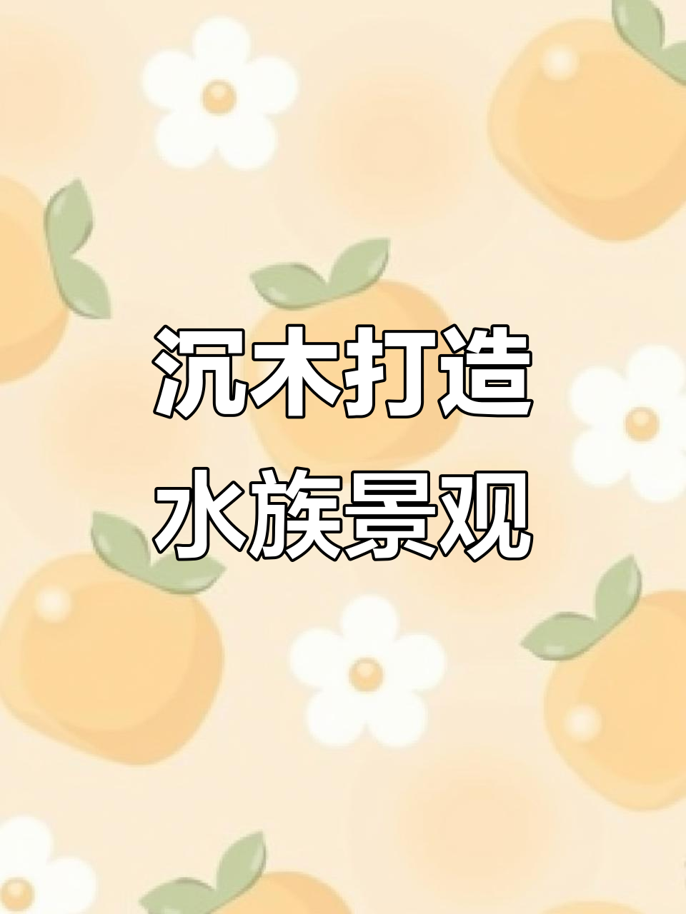沉木造景提升鱼缸美感,乌龟虾类也能有个家