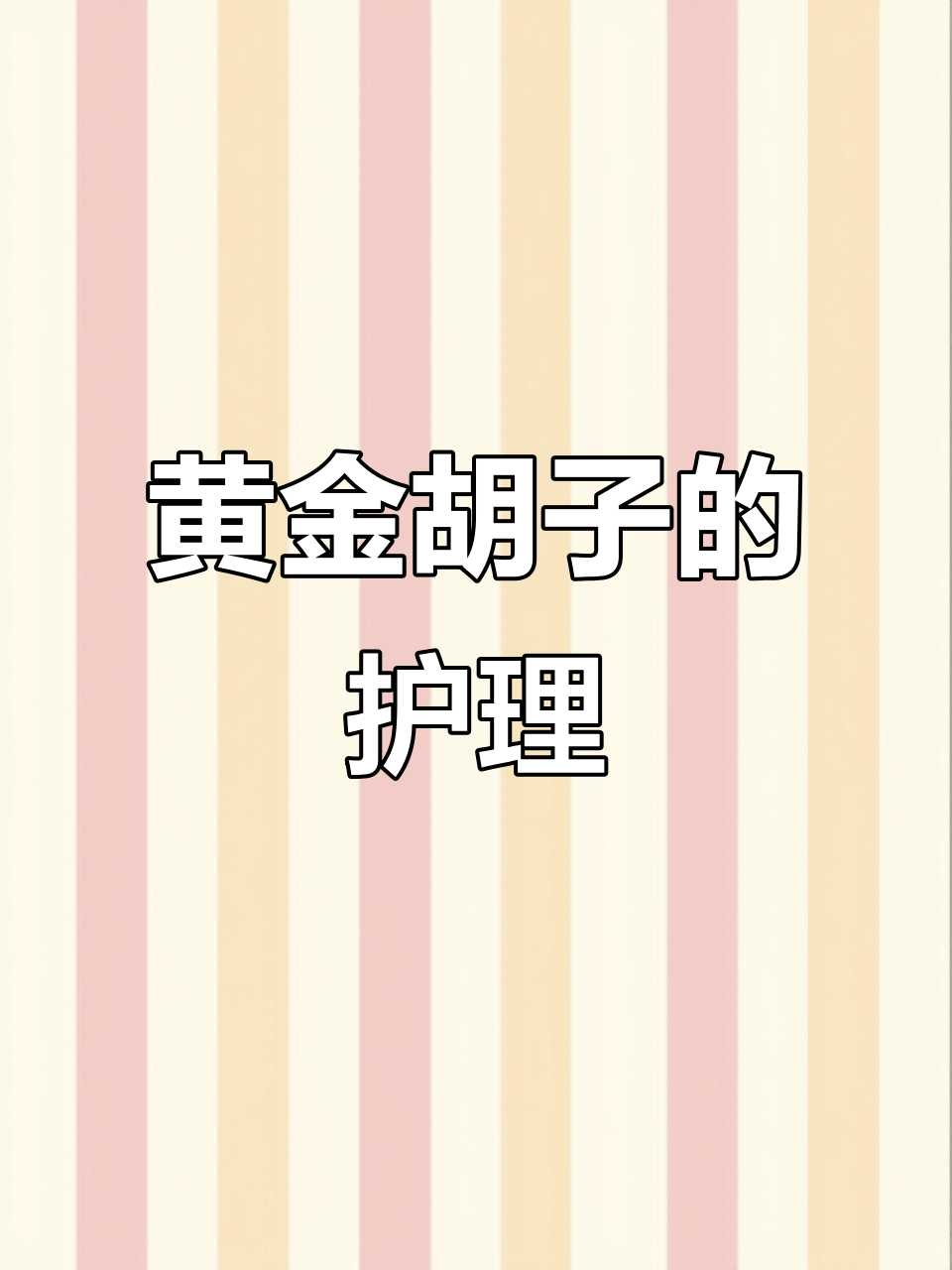 黄金胡子养护:素食为主,定期清理残饵,肠炎可用药治疗
