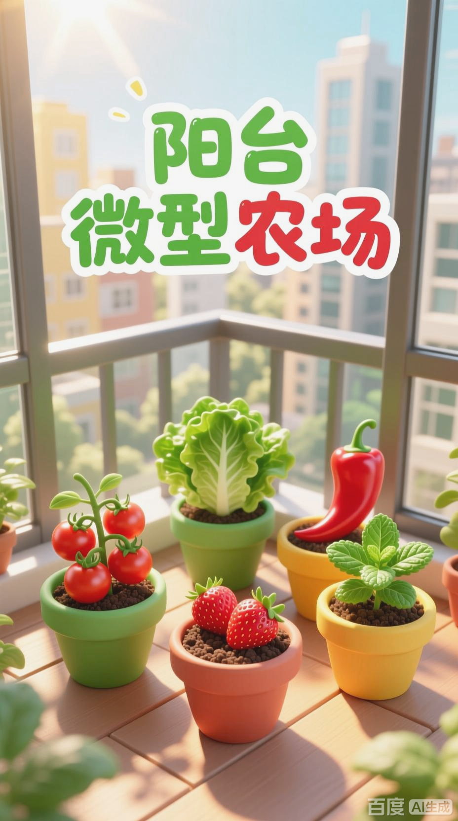 阳台微型农场：5种盆栽蔬菜