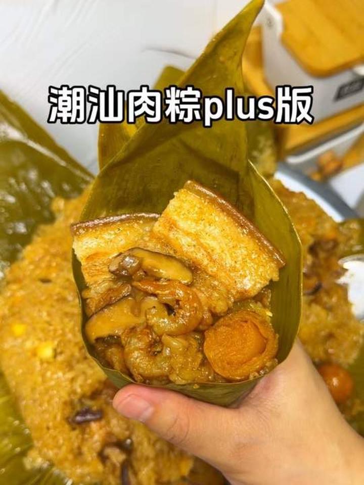 潮汕肉粽plus版，做法简单巨好吃，新手也能做
