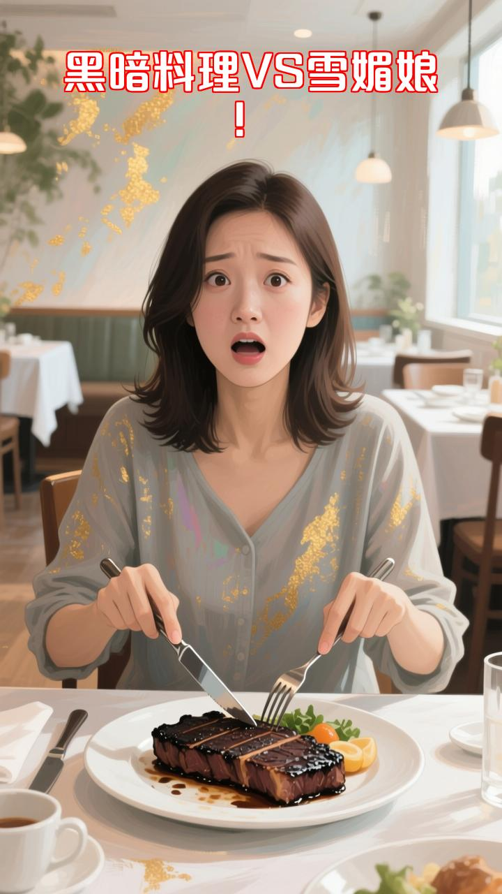 男友端出黑暗料理求婚，她反手甩出一盒雪媚娘！