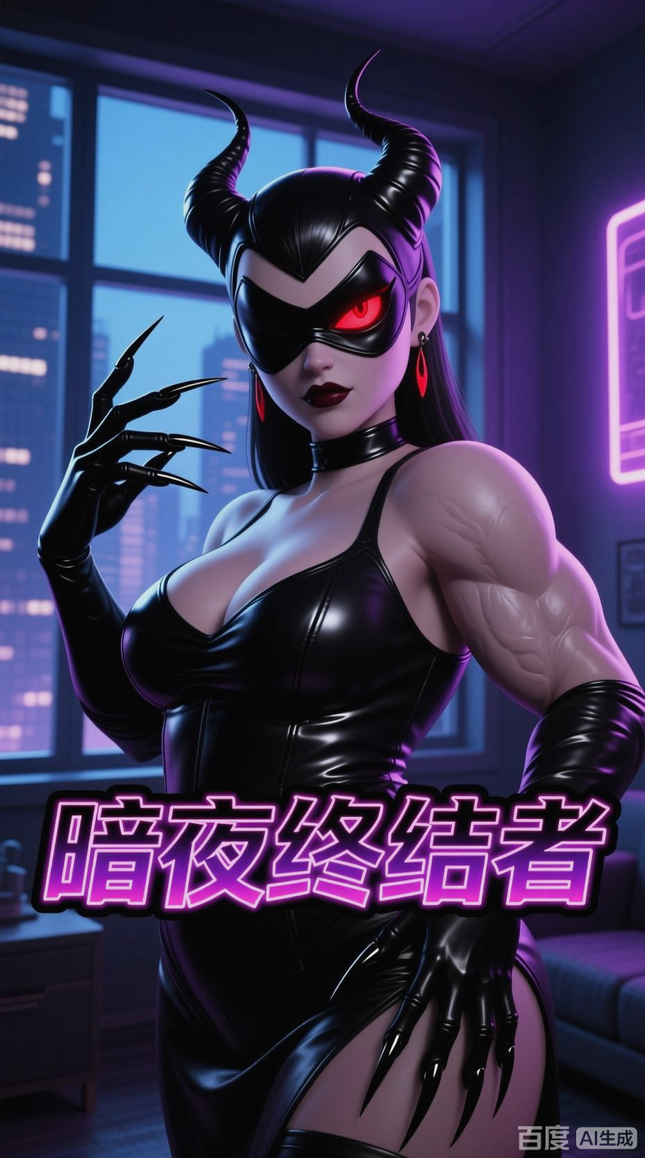 黑指甲女反派终结柔弱女主