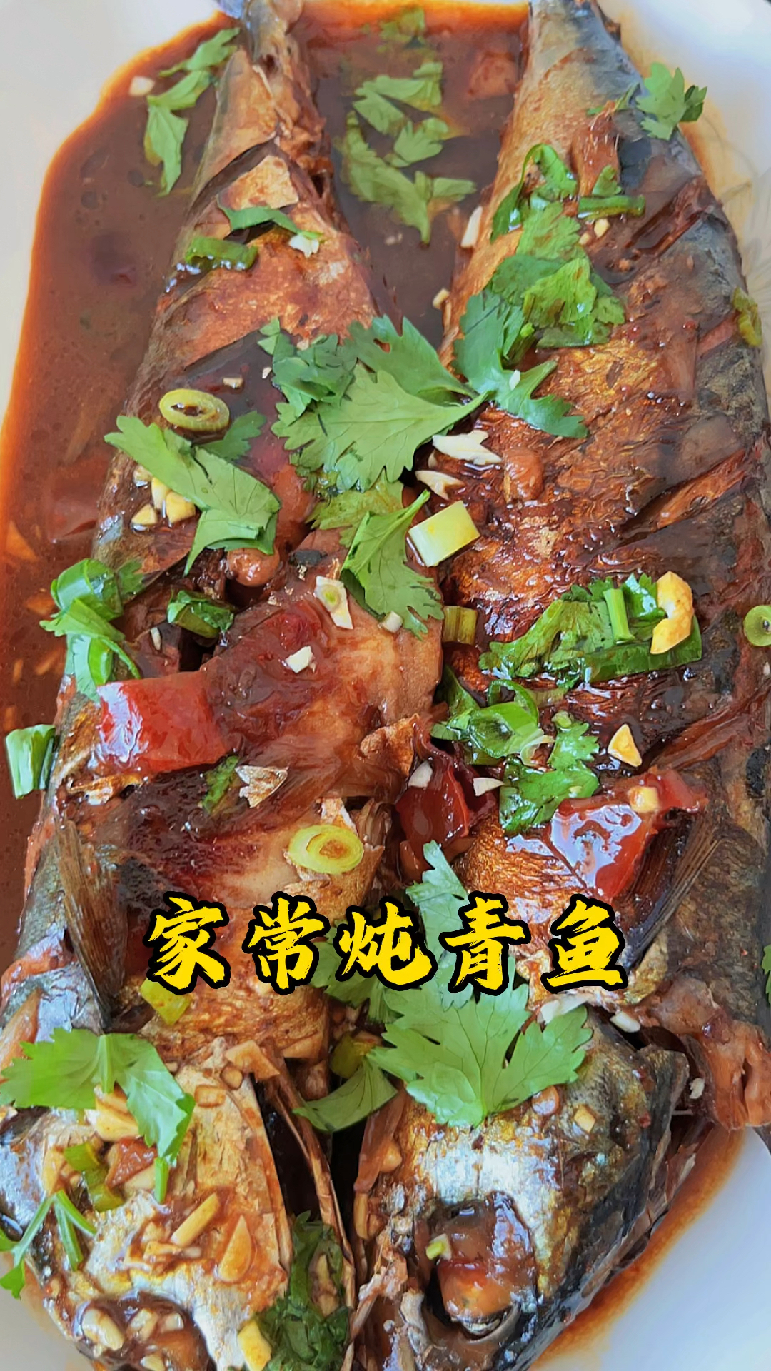 家常炖青鱼