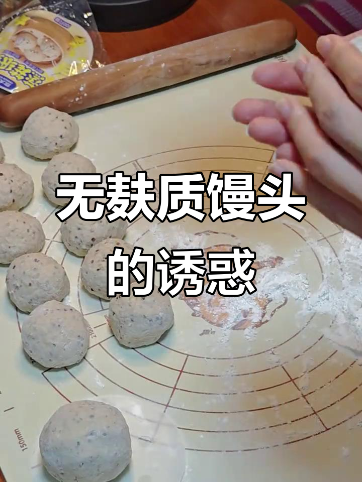 无麸质馒头,大黄米蔓越莓馅,口感丰富,敏宝必试!