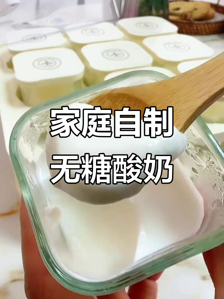 自制无糖酸奶,健康又美味,卡士酸奶机轻松做