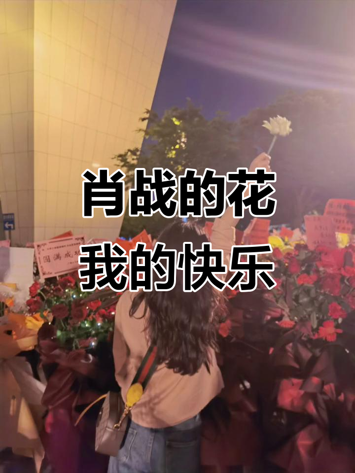 肖战送花让我快乐,找到自己的意义