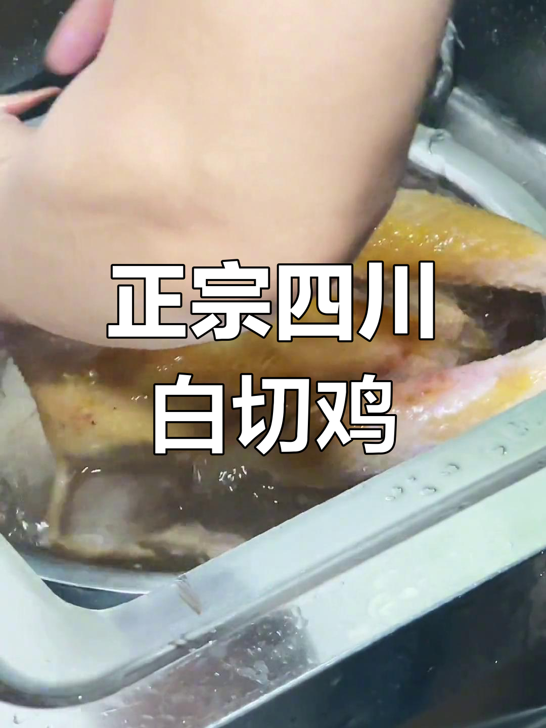 四川白斩鸡的独特做法,鲜嫩无比!