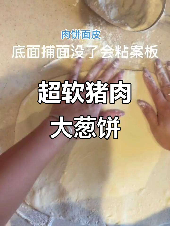 软到怀疑人生的猪肉大葱肉饼,热酥冷软让人无法抗拒