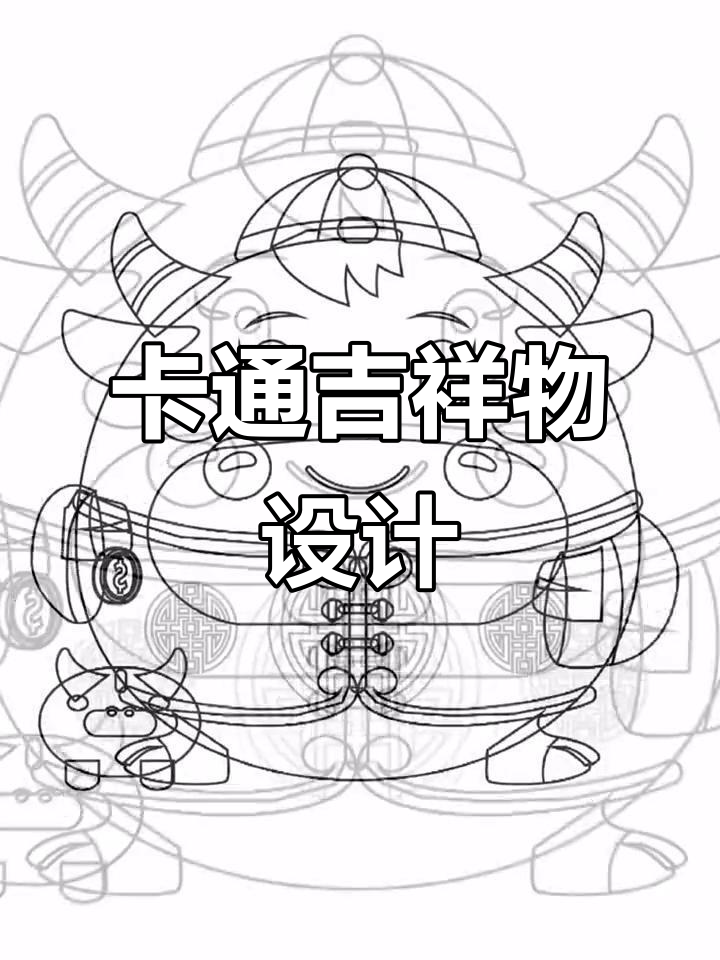 牛年大吉,卡通吉祥物设计挑战