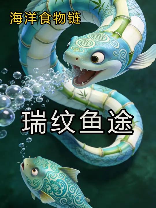 奇趣!吉祥纹鱼的弱肉强食奇景 借皮克斯动画风打造鱼类与中国传统吉祥纹样融合的生物,在超现实
