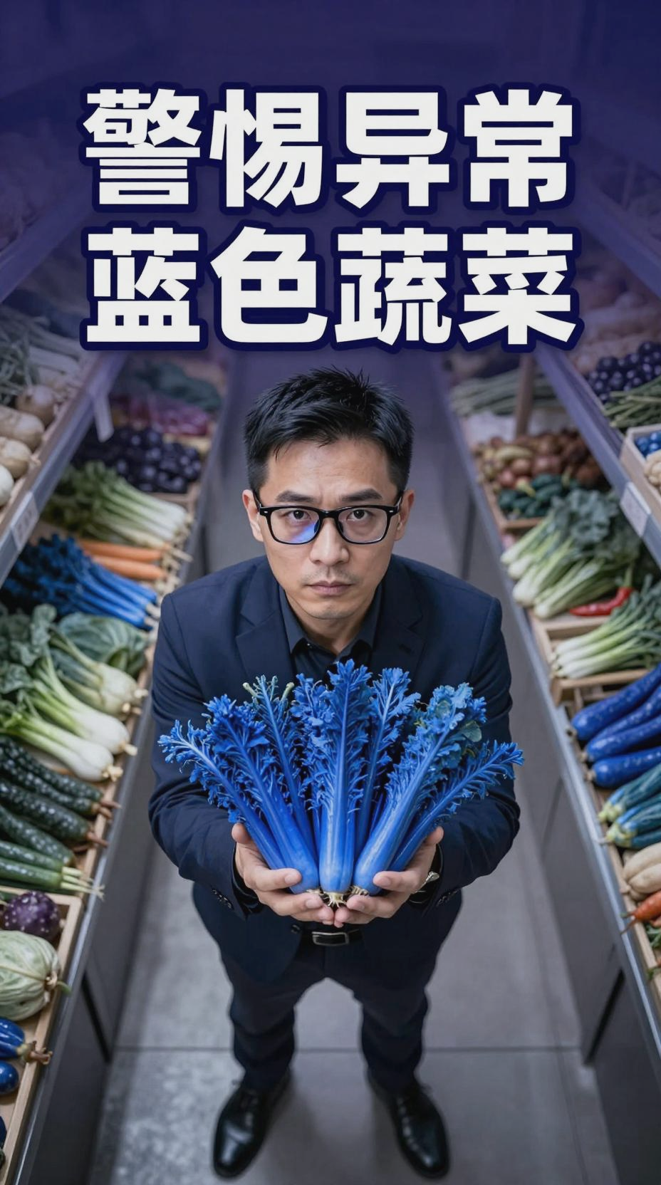 警惕异常蓝色蔬菜,守护舌尖安全