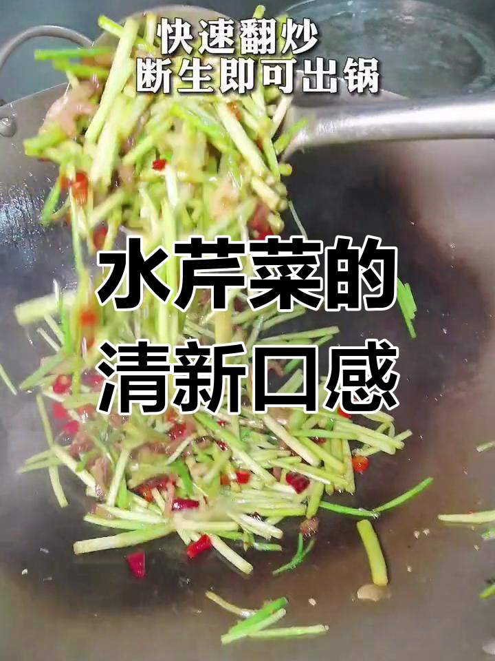 南方野菜水芹菜,清凉微甜尝鲜