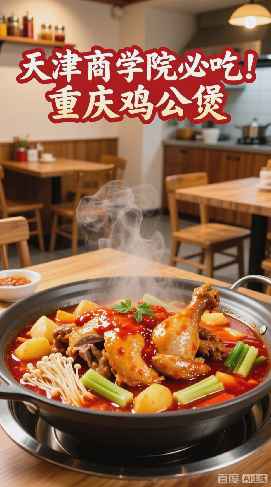 天津商学院鸡公煲,美味不容错过