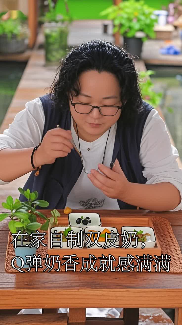 在家自制双皮奶,Q弹奶香成就感满满