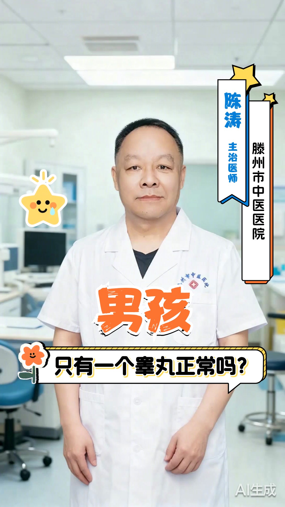 男孩只有一个睾丸正常吗？