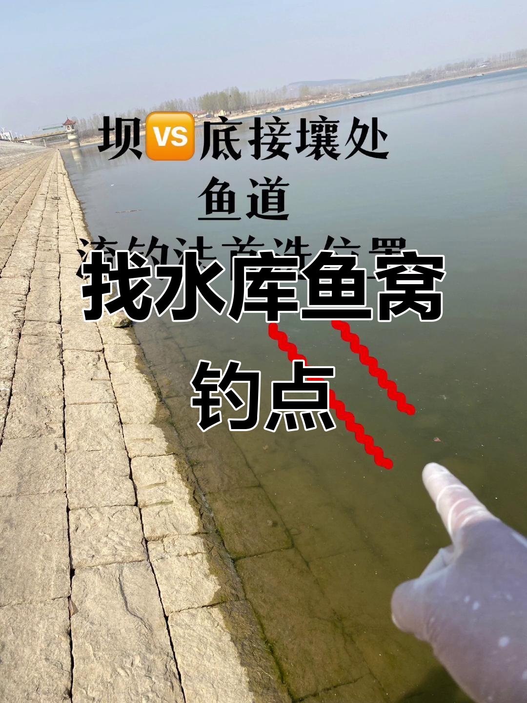水库钓鱼技巧:如何找到鱼道和钓点