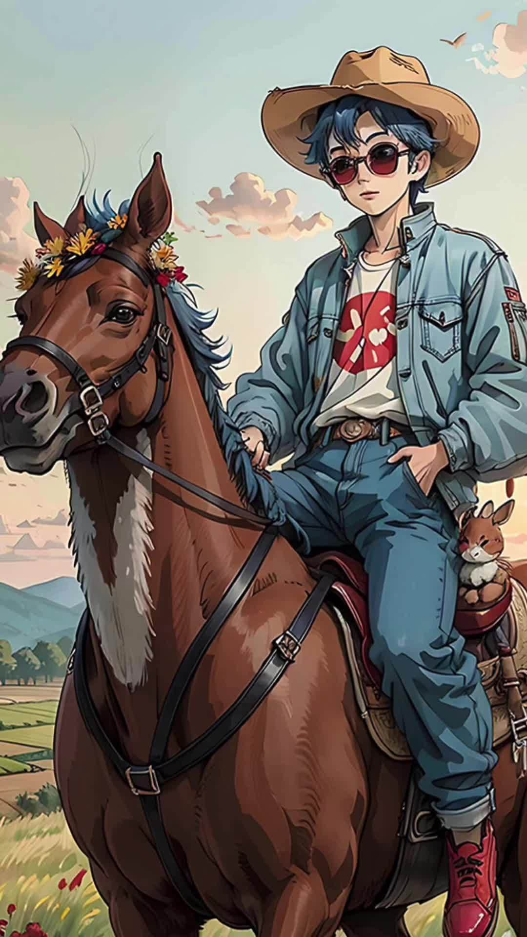 最近太忙了,都没有更新做菜视频,随便发一条怕抖爸忘了我 从漫画里走出来的男孩 图片来自网络