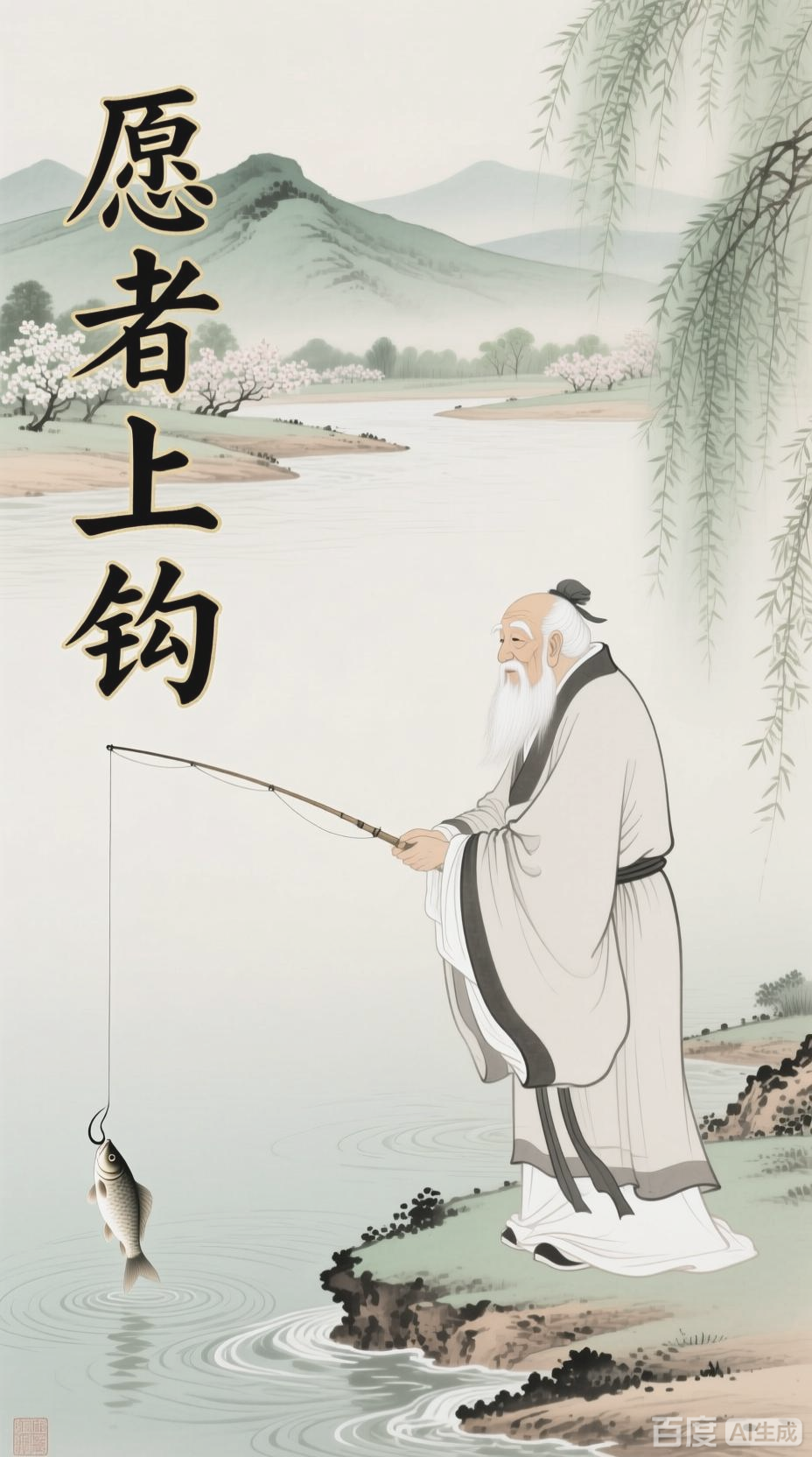 姜太公钓鱼,智者的选择