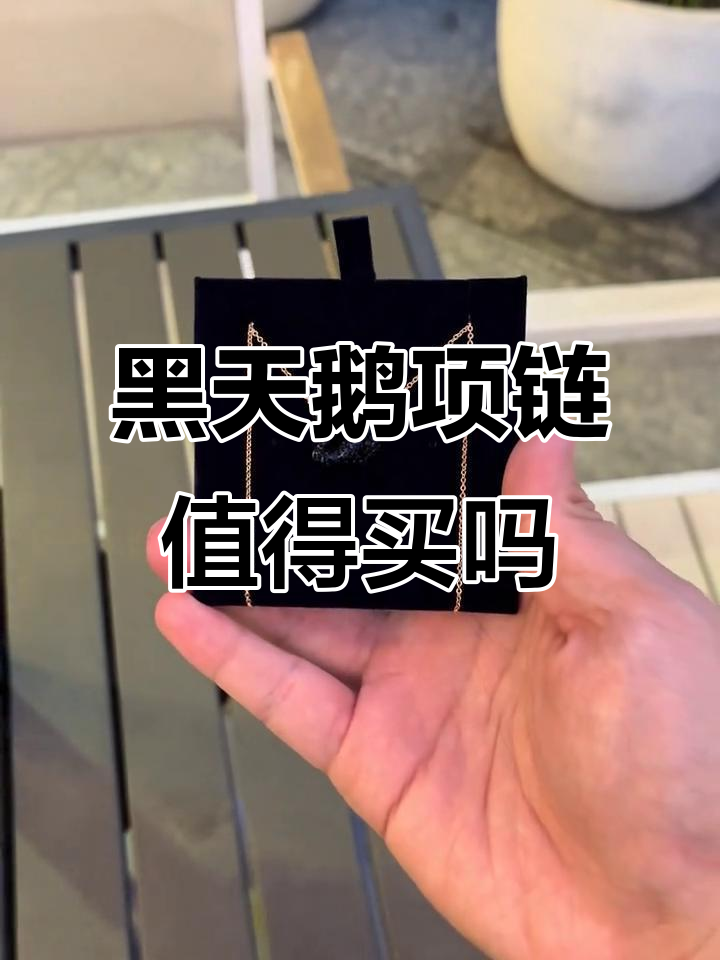 施华洛世奇黑天鹅项链,238元超值入手!