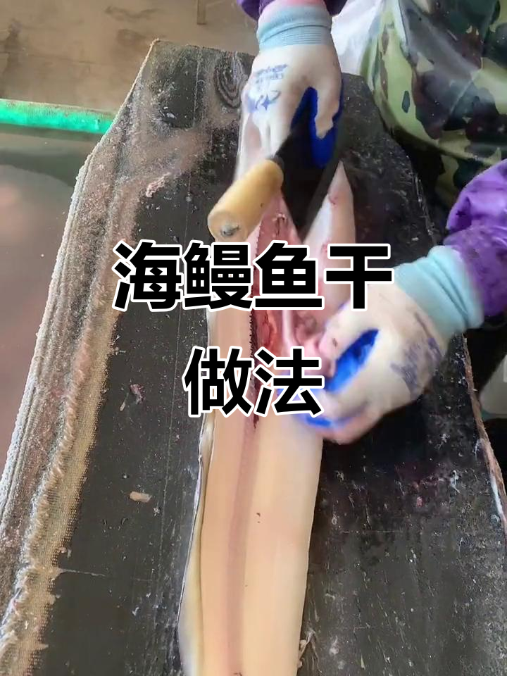 深海野生海鳗鱼干,清蒸红烧炖汤火锅皆宜