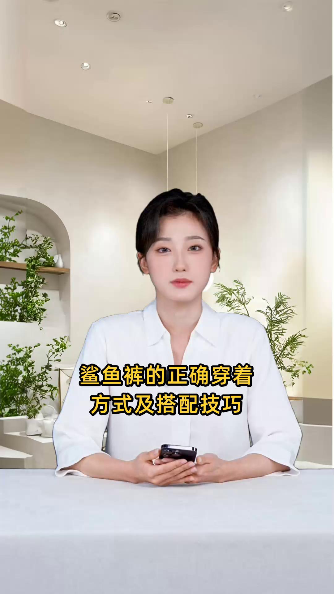 鲨鱼裤的正确穿着方式及搭配技巧,轻松打造时尚造型