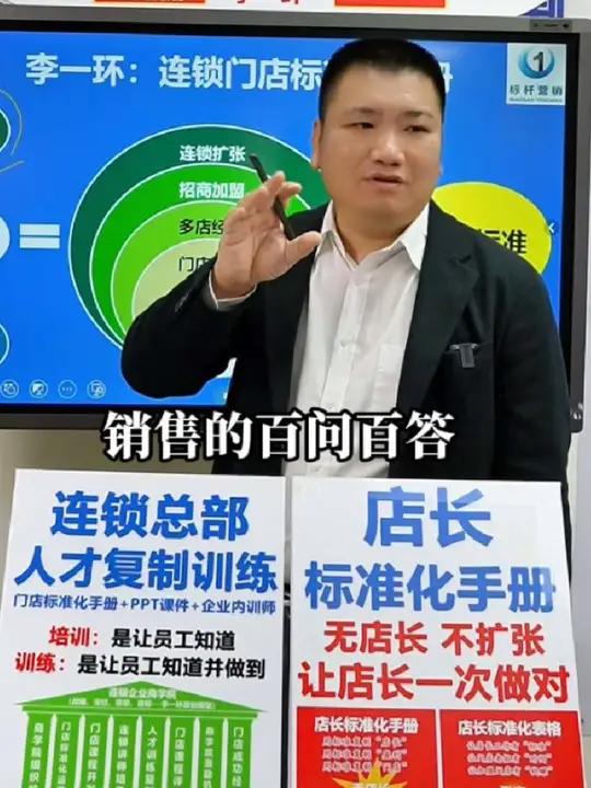 李一环连锁总部门店标准化培训课程,服装连锁总部标准化,餐饮连锁总部标准化,烧烤连锁总部标准