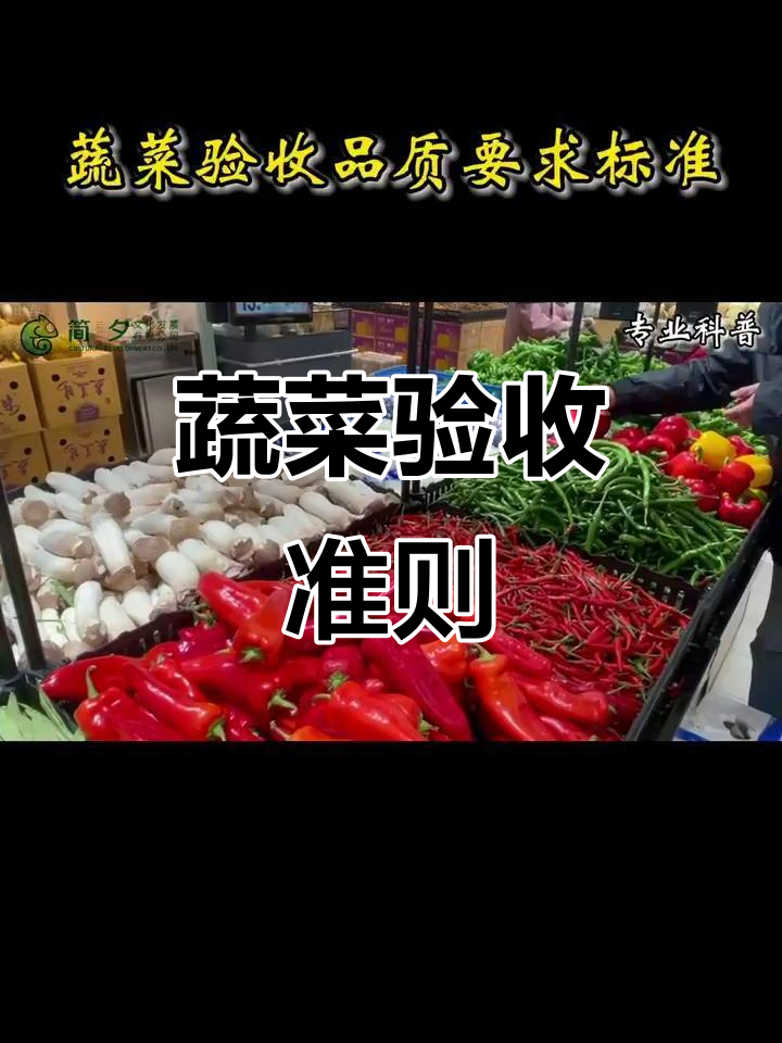 蔬菜新鲜度标准:水分充足,色泽鲜亮,无损伤