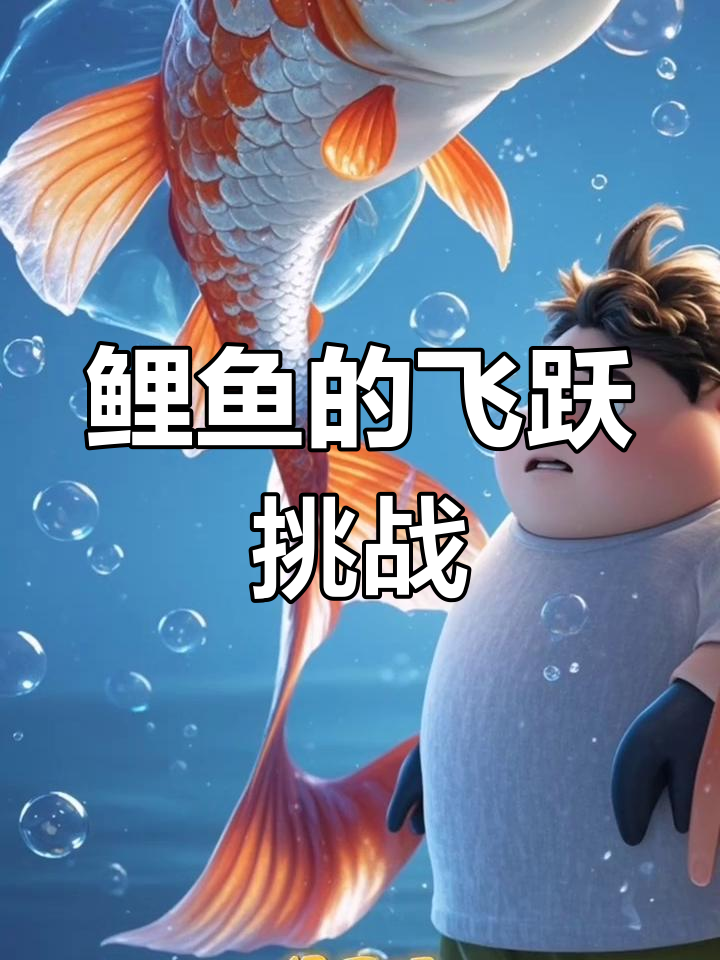 小鲤鱼泡泡的跳跃梦想:如何突破水面的束缚