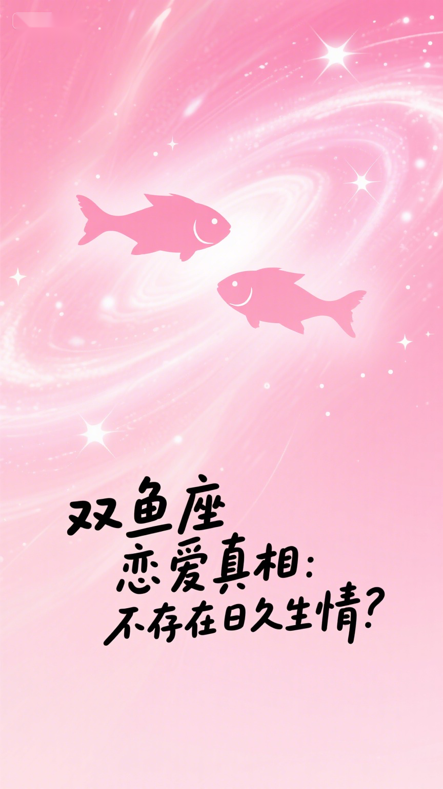 双鱼座恋爱真相:不存在日久生情?