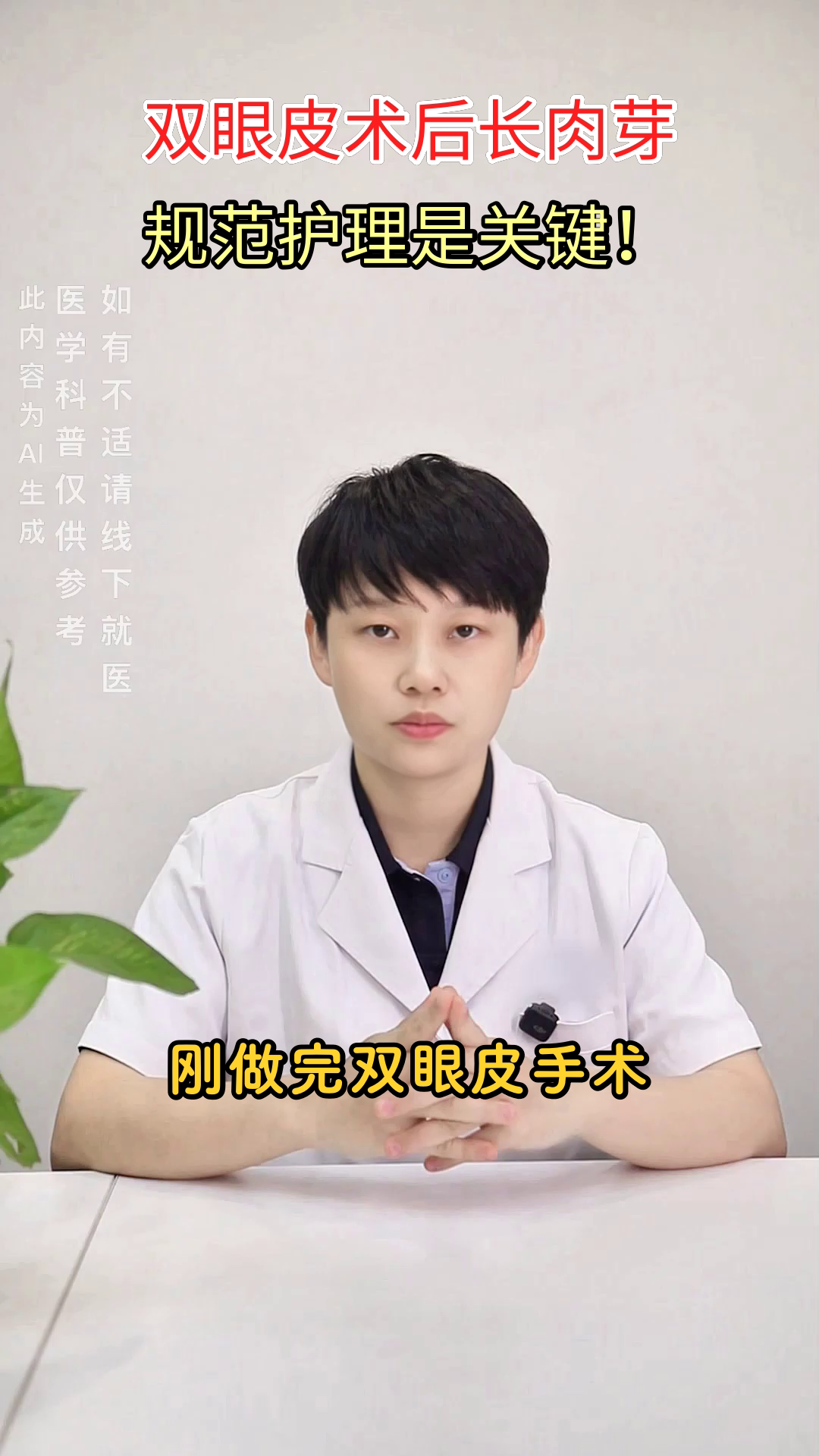 双眼皮术后长肉芽？别慌！