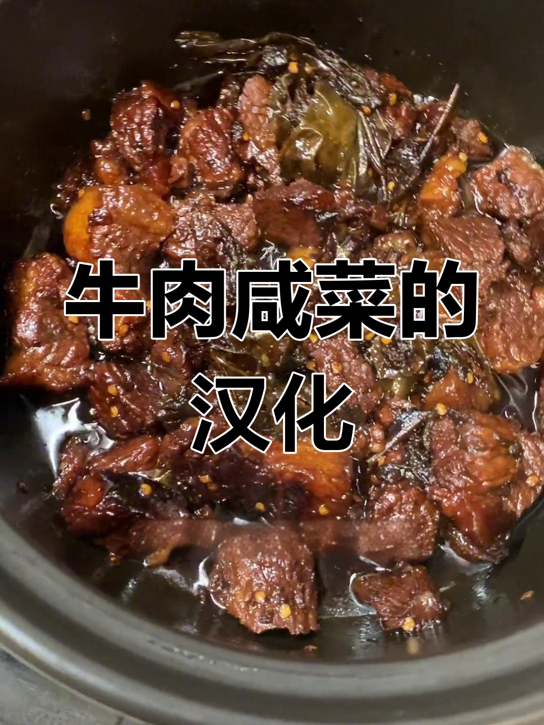 棒棒家牛肉咸菜,简单又美味,汉化后更添风味!