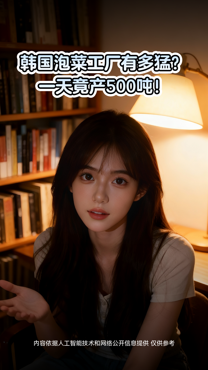 韩国泡菜工厂有多猛?一天竟产500吨!