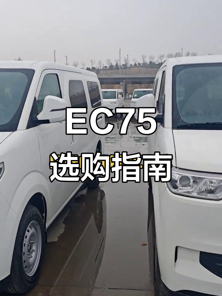 瑞驰EC75面包车,如何选择最合适的配置?