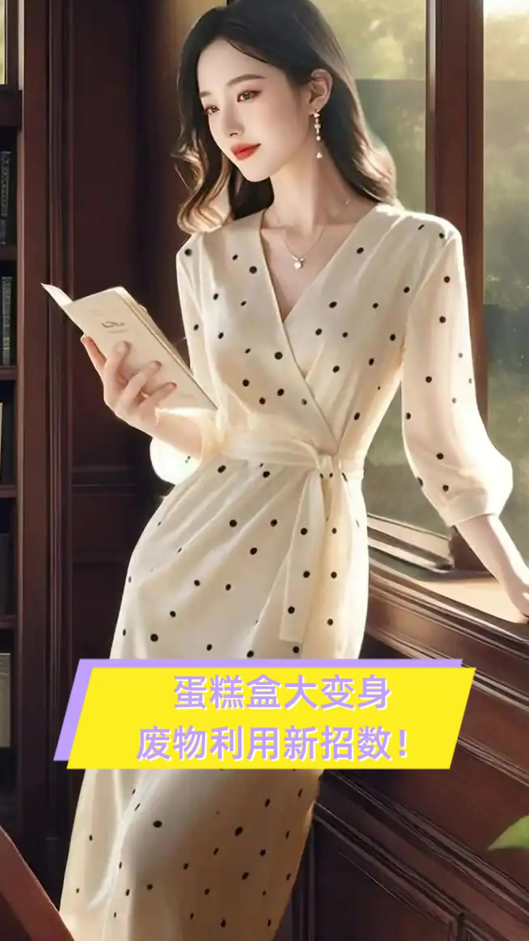 蛋糕盒大变身,废物利用新招数!