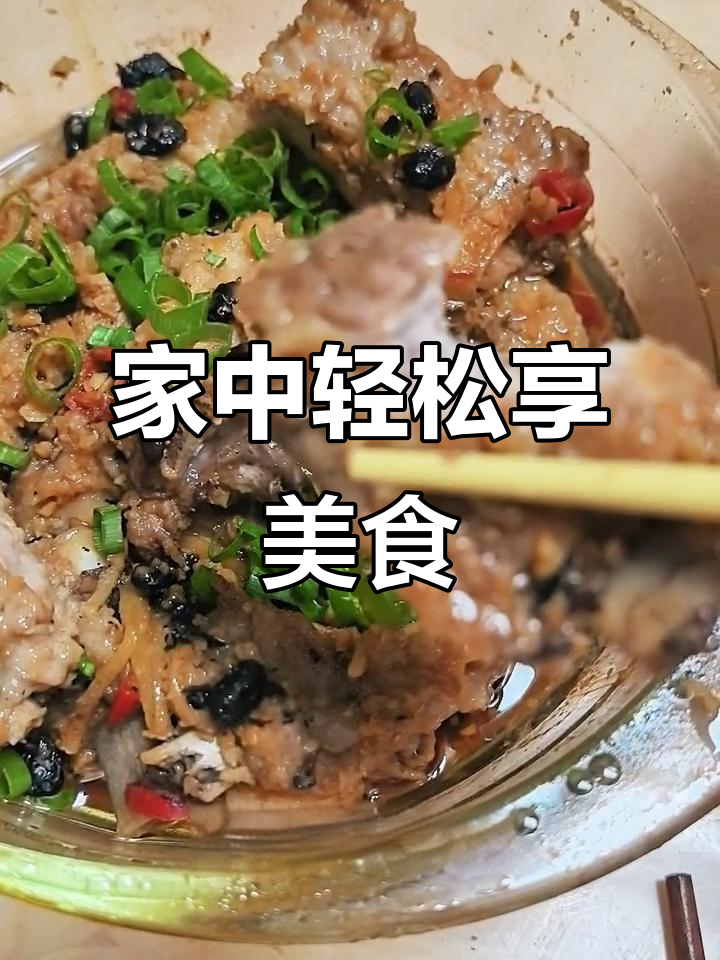 15分钟微波炉干蒸排骨，简单又美味，家庭版餐厅风味！
