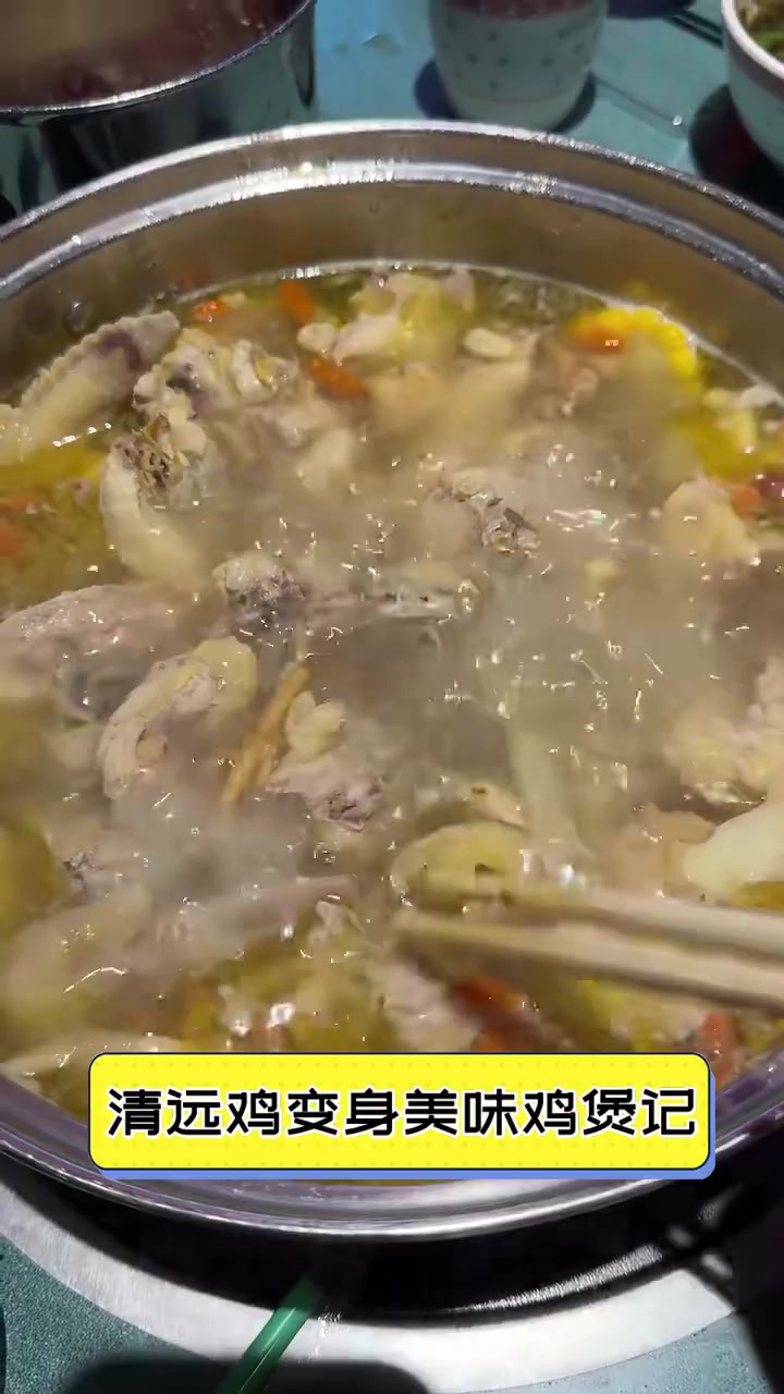 清远鸡变身美味鸡煲记