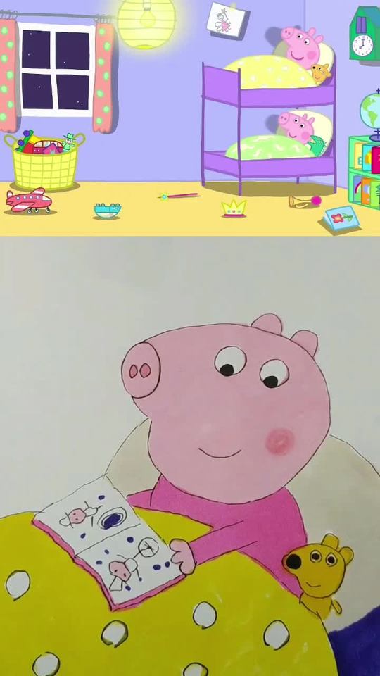 小猪佩奇简笔画与手绘教程