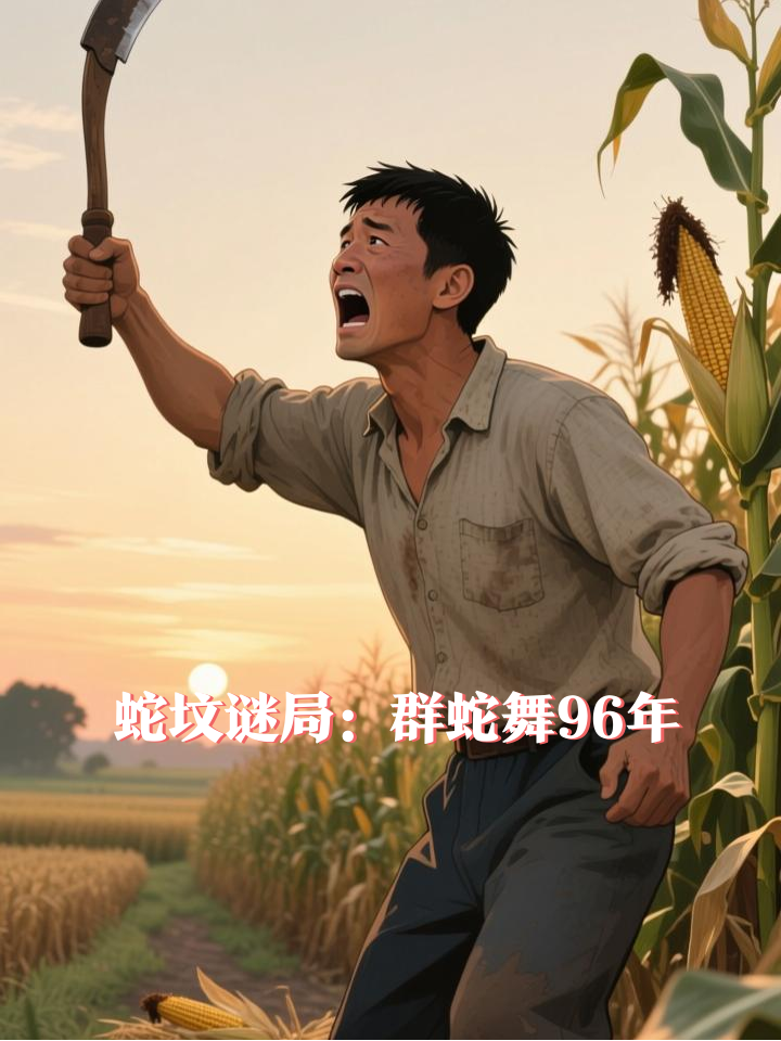 坟头惊现群蛇舞阵！黑蛇叩首缠麻花，黄光闪过谜题封山96年！