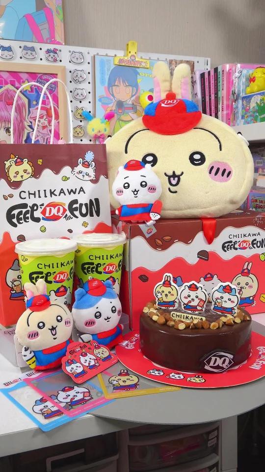 Chiikawa宝宝们的新工作:DQ店员!
