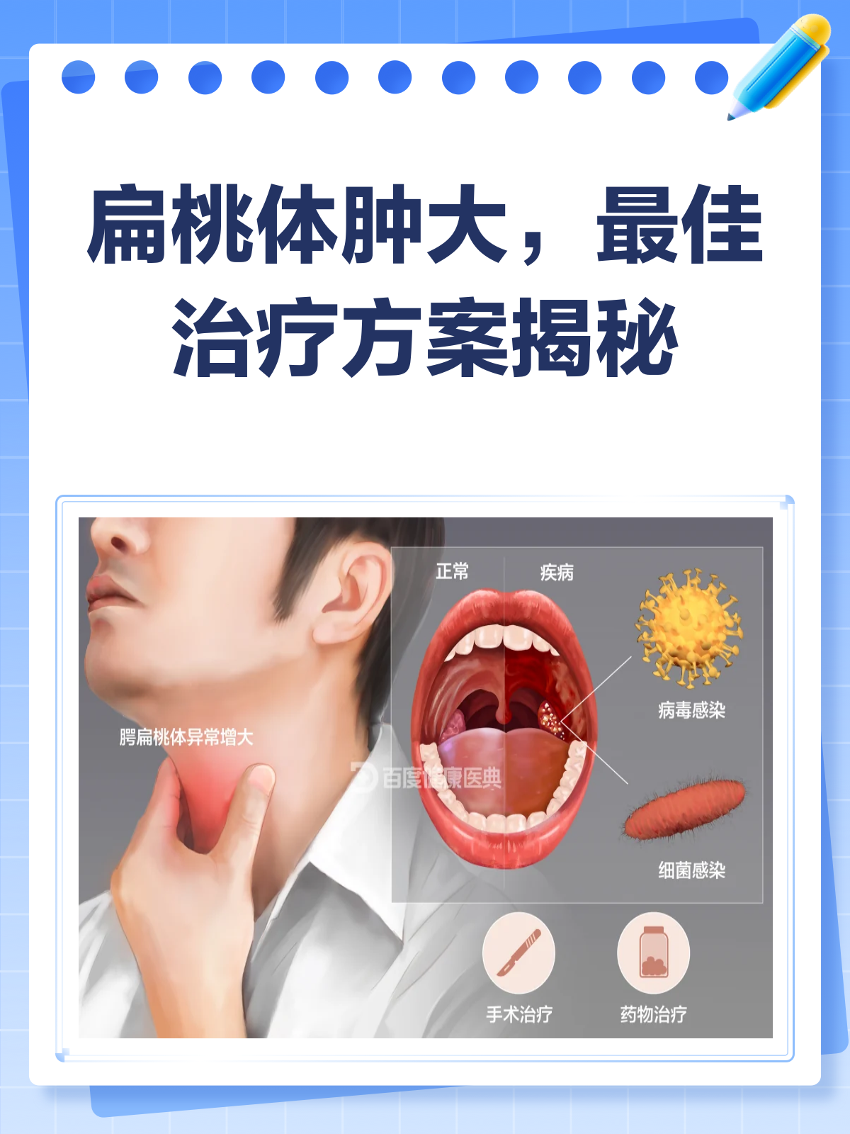 扁桃体肿大,治疗选哪种?一文读懂!