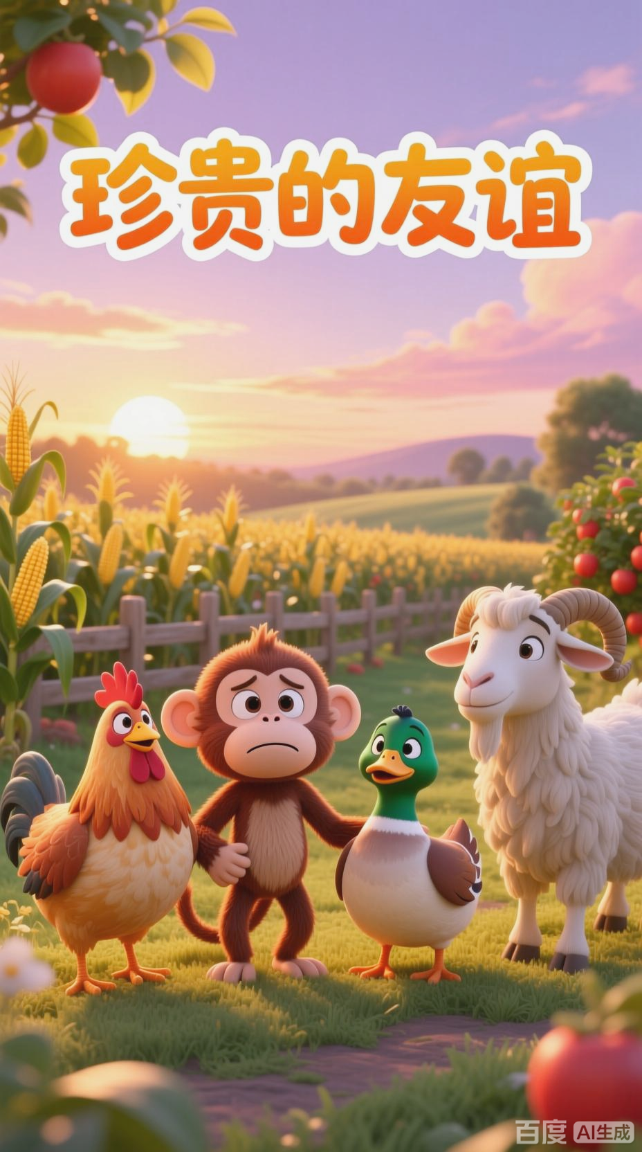 猴鸡羊的奇妙故事