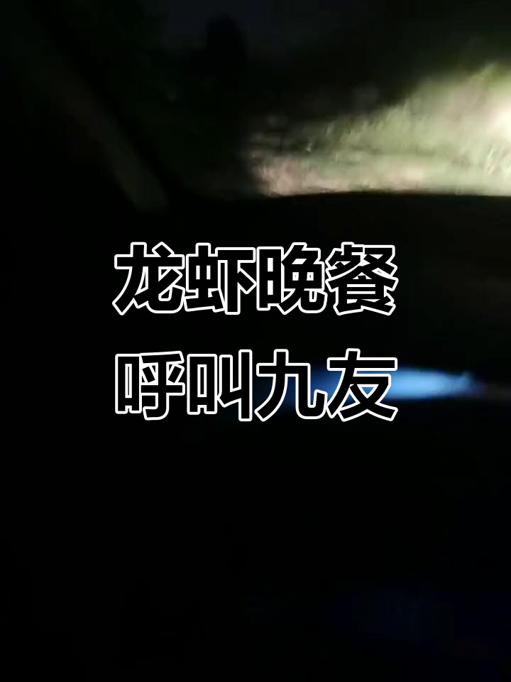 今晚龙虾大餐,九友们快来!