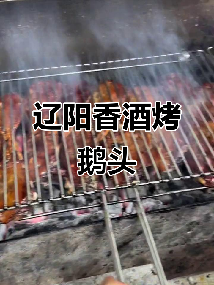 辽阳香酒烤鹅头,初三开业!回头客超多,味道太赞了