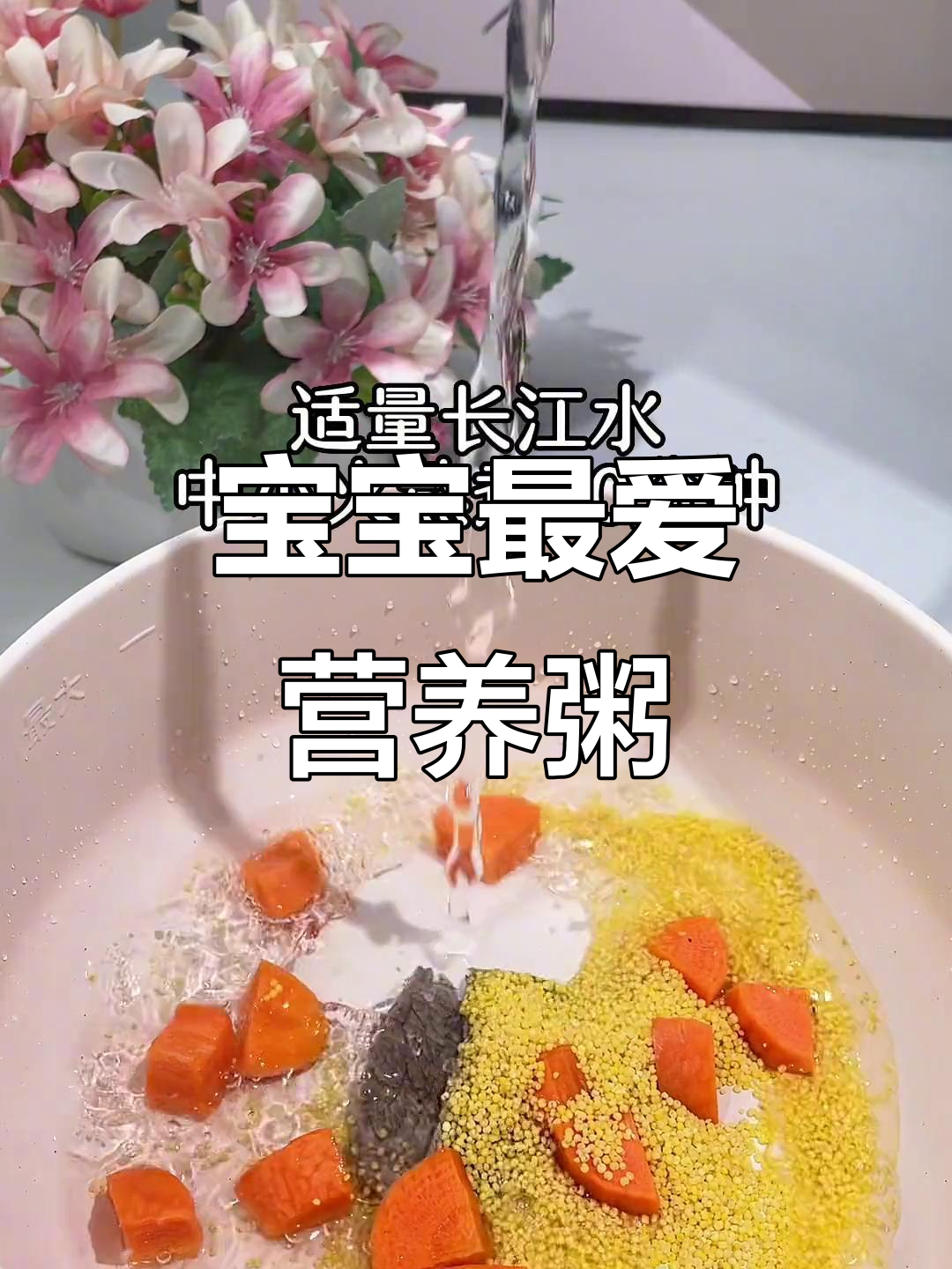 胡萝卜牛肉粥，营养丰富，软糯可口，宝宝必备！