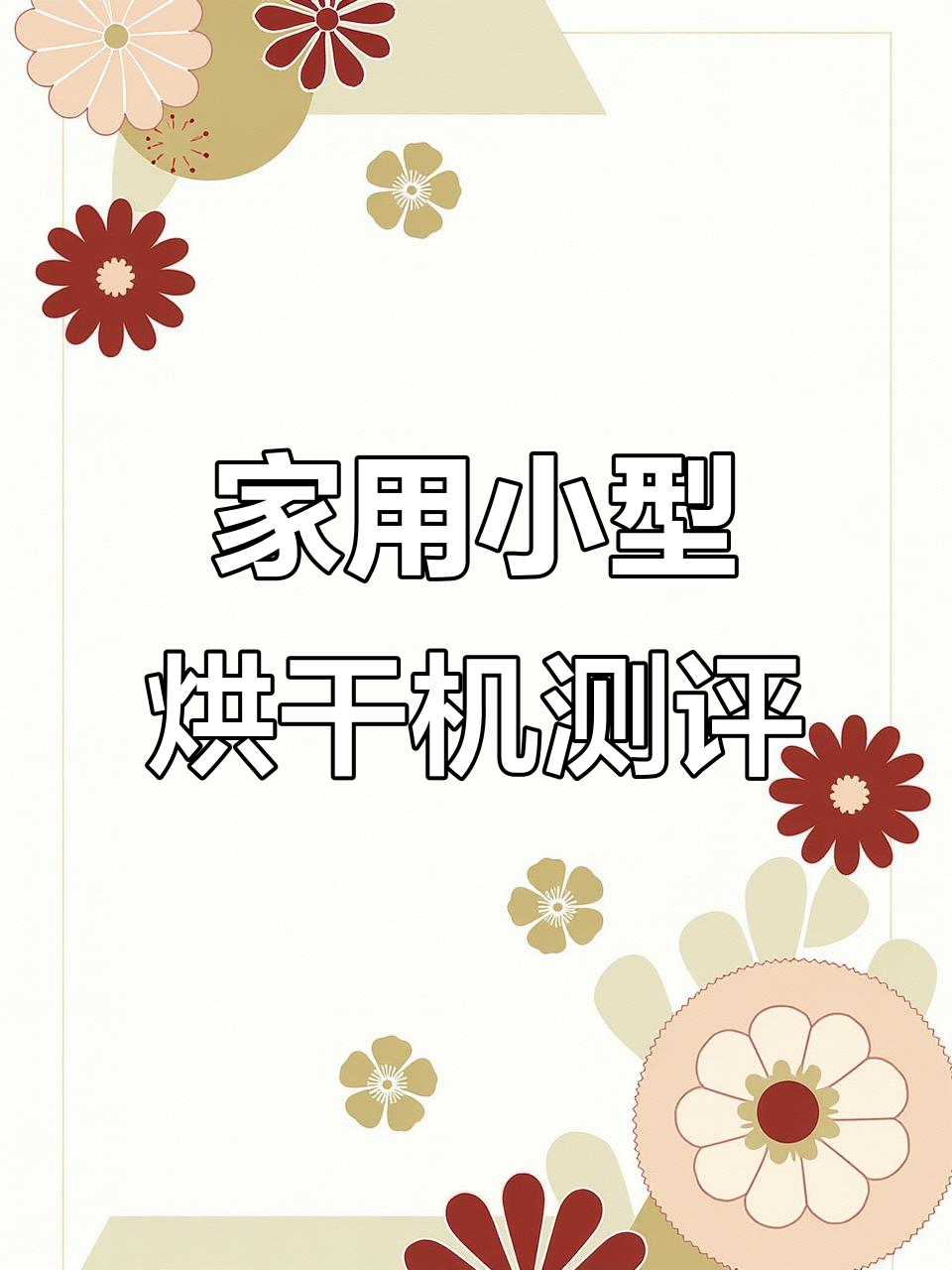 小型家用烘干机效果评测,脱水蔬菜轻松搞定