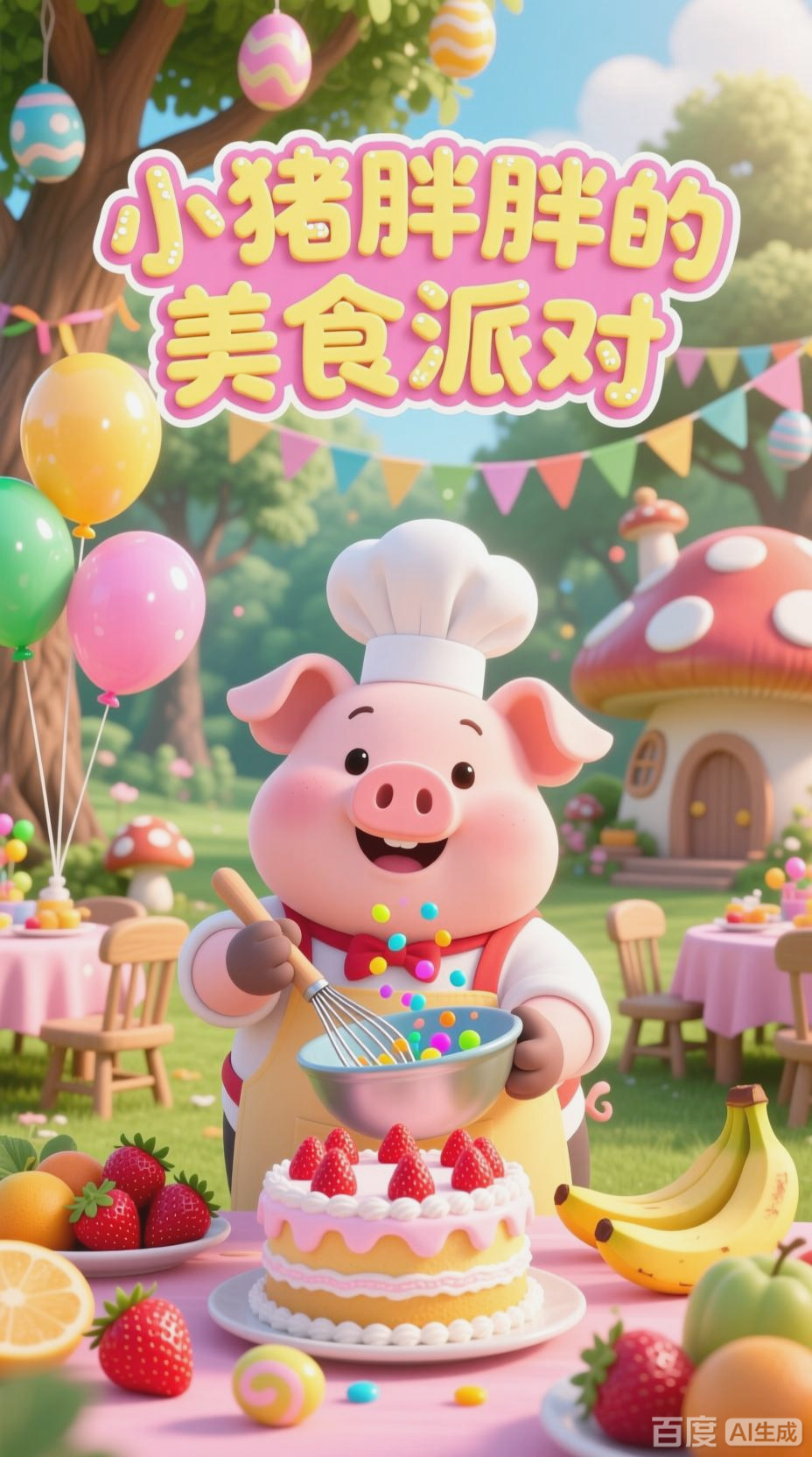小猪胖胖的美食派对