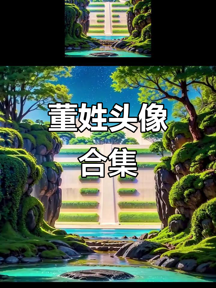 董姓头像大全,情侣、名字、AI风格任选,免费下载!