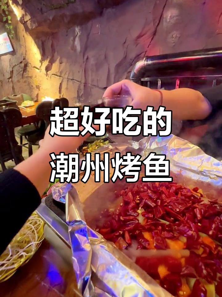 潮州烤鱼太香了!冬日必试火鱼套餐,配菜米饭超满足